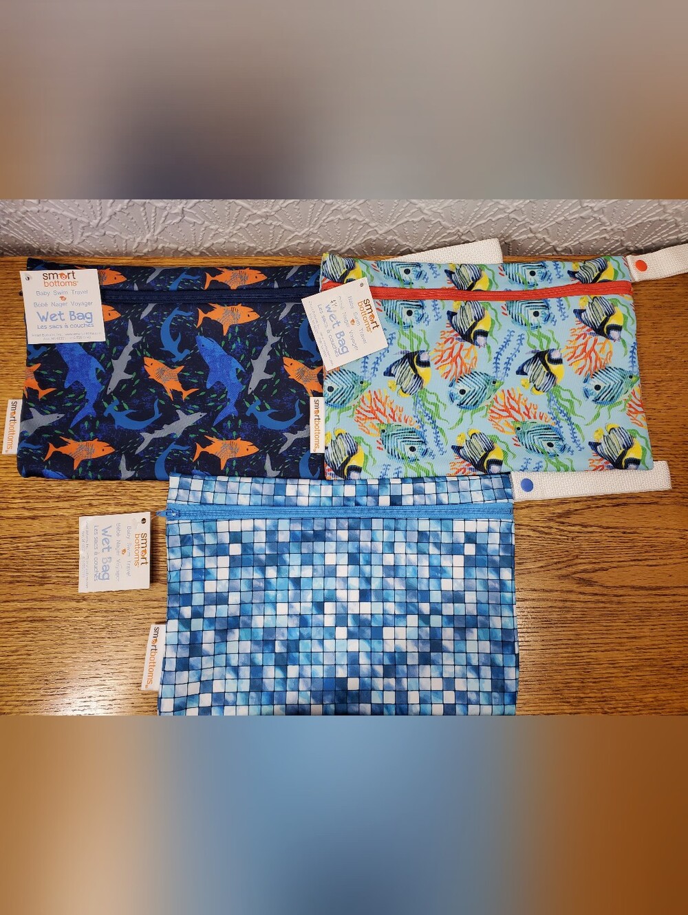 Baby Swim Wet Bag lot of 3